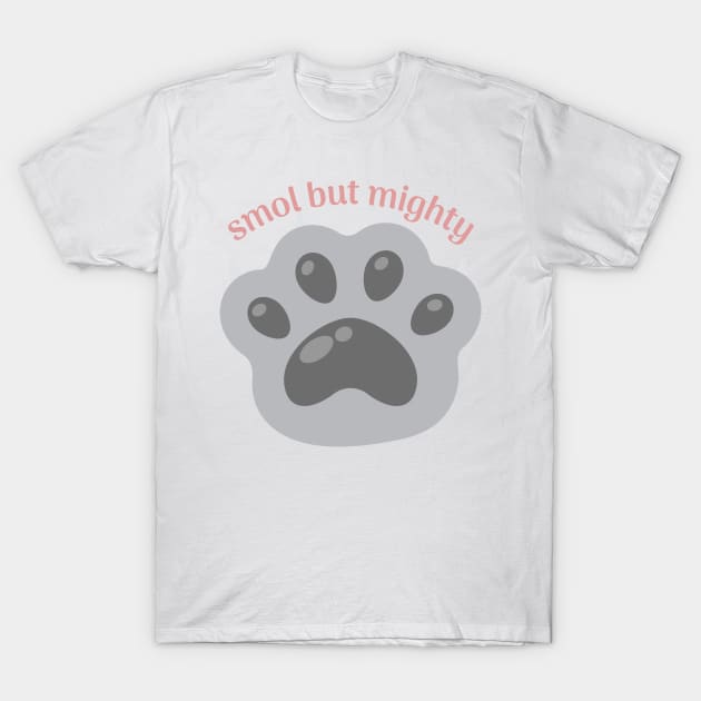 Smol cat paw | Cute cat design T-Shirt by Fayn